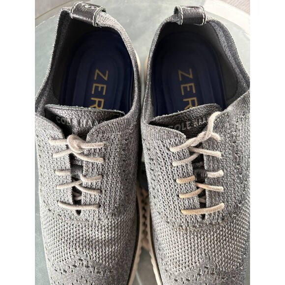 Cole Haan Zero Grand Knit Lite Men\'s Wingitp Oxfords Shoes Size 11 M Gray C27565 main image 7